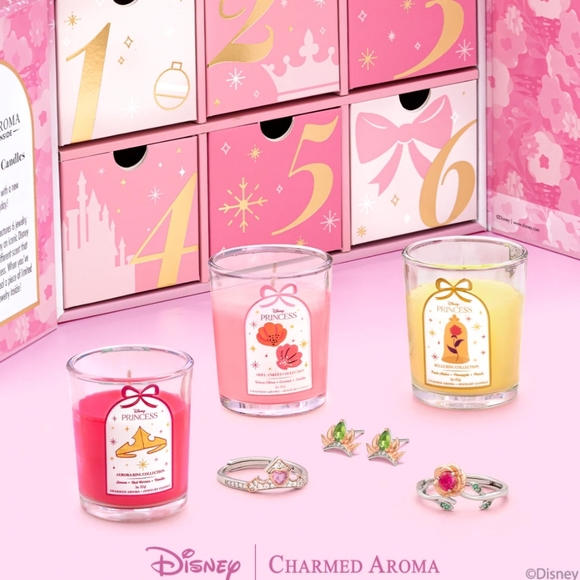 Official Disney Princess Aurora Crown Adjustable Ring, Charmed Aroma - Picture 5 of 8